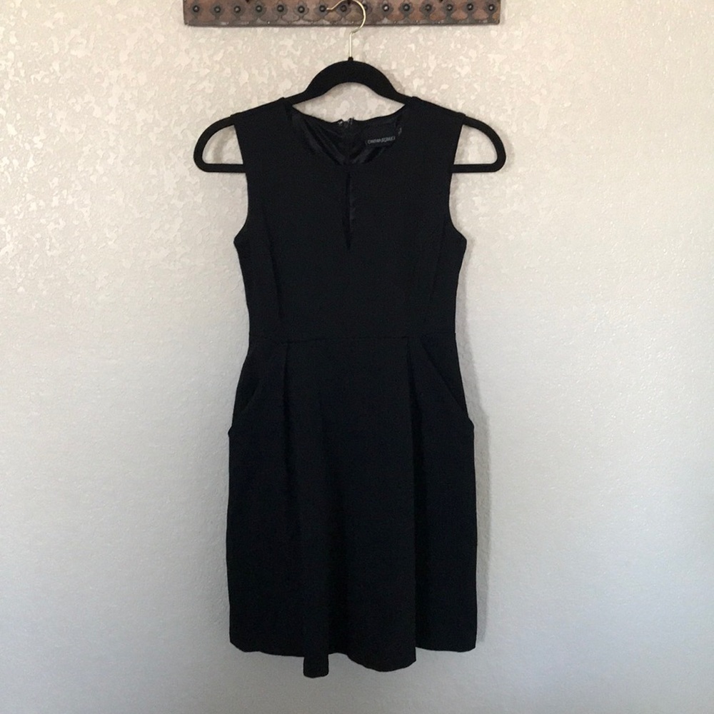 Cynthia Rowley black dress